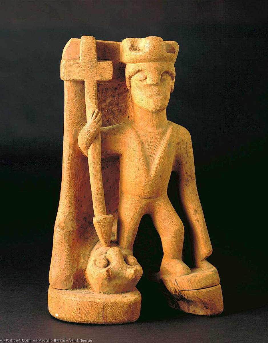 Saint George — Patrociño Barela