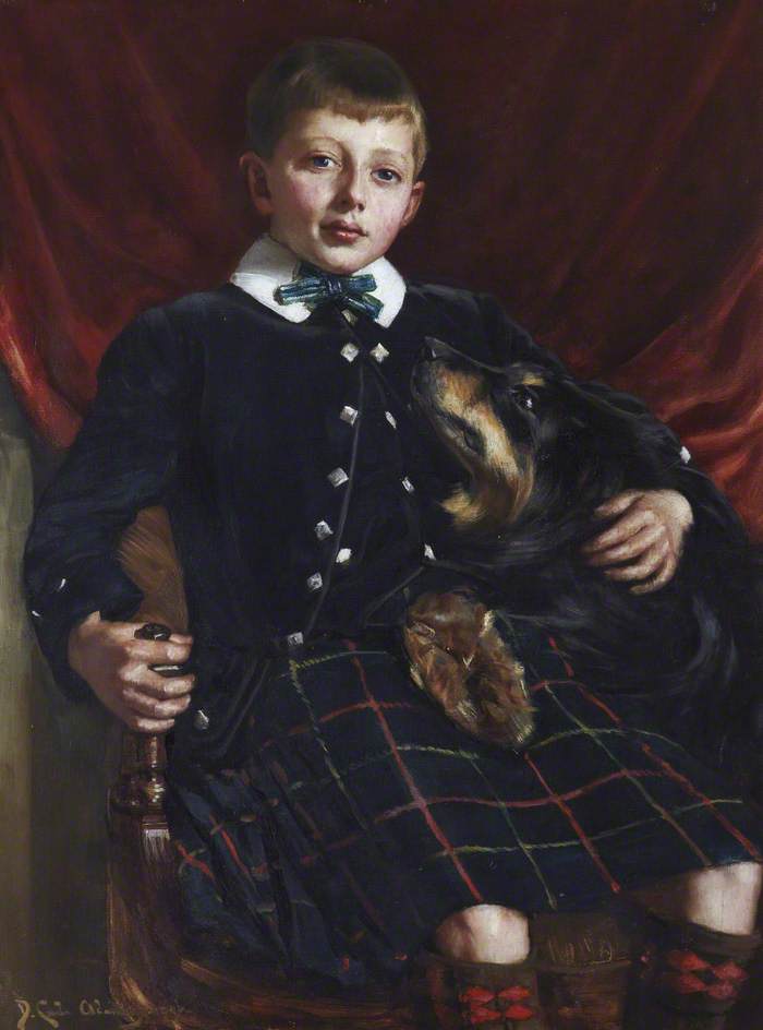 Professor D. R. Dow (aged Nine) — Дэвид Комба Адамсон