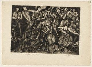 Dance At The League — Margaret Frances "peggy" Bacon