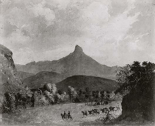 Valley Of The Mimbres, (painting) — John Mix Stanley