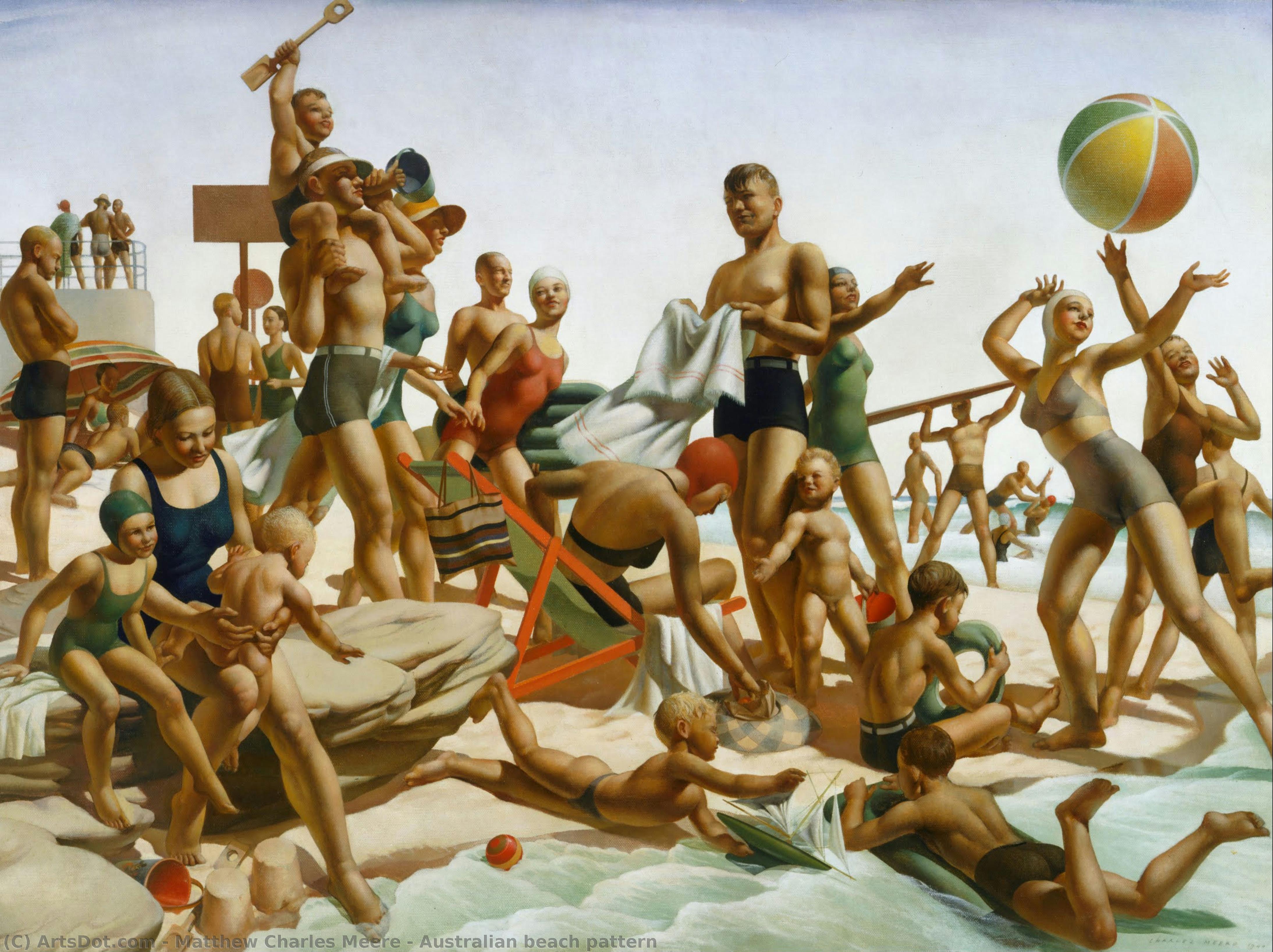 Australian Beach Pattern — Matthew Charles Meere