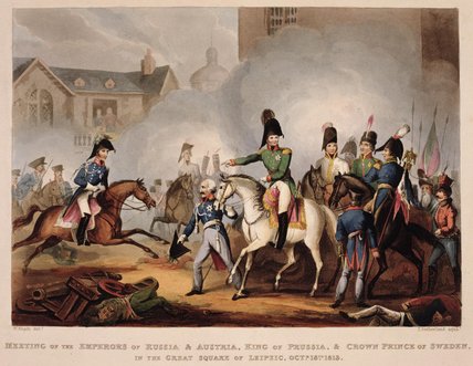 Meeting Of The Emperors Of Russian And Austria — William Heath