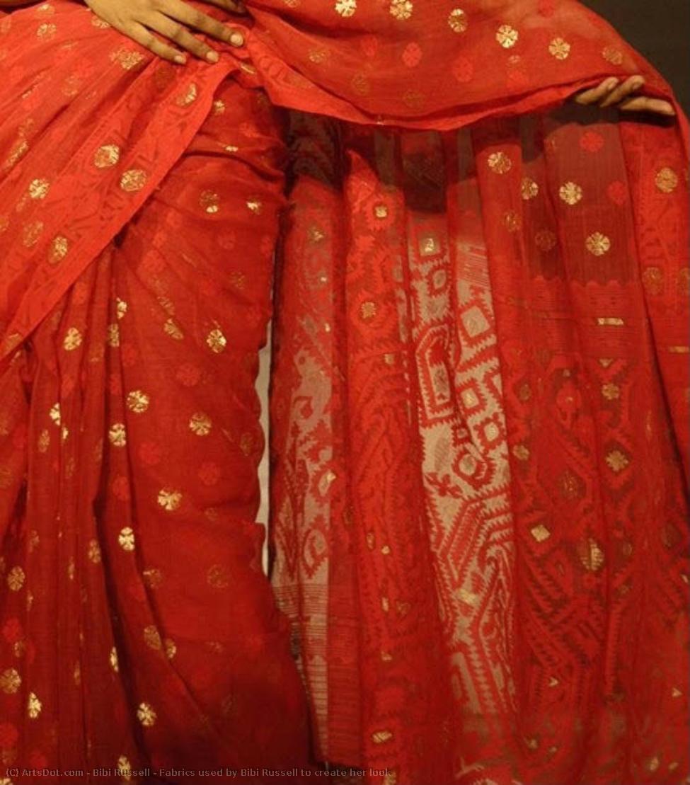 Fabrics Used By Bibi Russell To Create Her Look — Bibi Russell