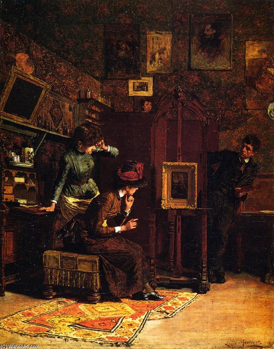 A Studio Interior — Louis C Moeller