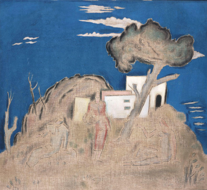 Landscape With Three Figures — Константинос Партенис