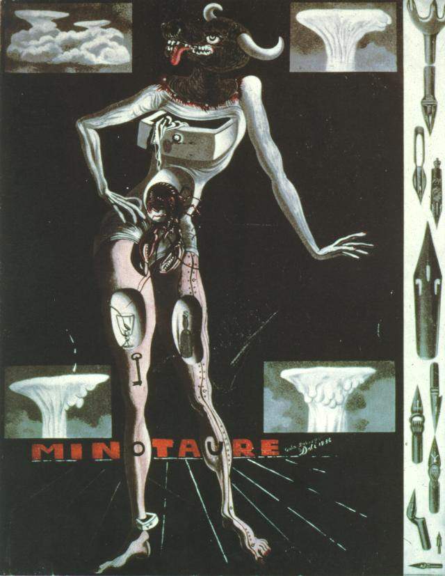 Cover Of 'minotaure' Magazine, 1936 — Сальвадор Дали