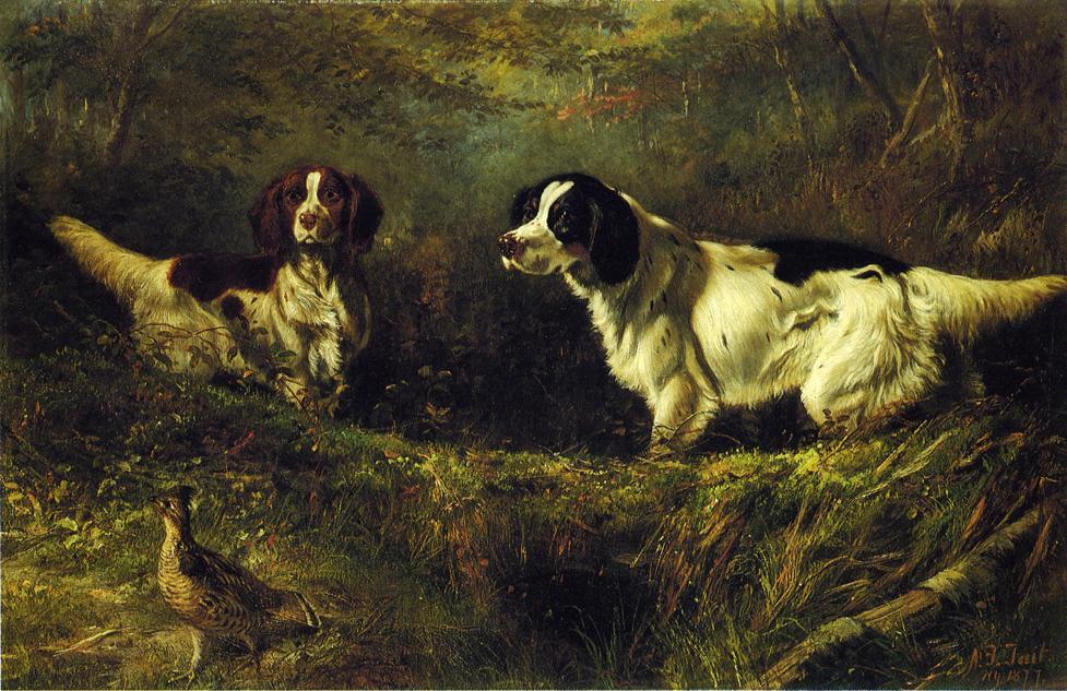 October In The Forest — Arthur Fitzwilliam Tait