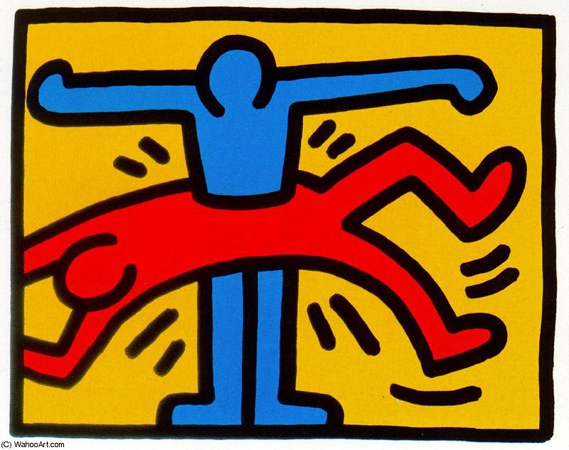 Untitled (496) — Кит Харринг