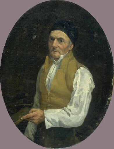 Portrait Du Père De L'artiste — Jacques Raymond Brascassat