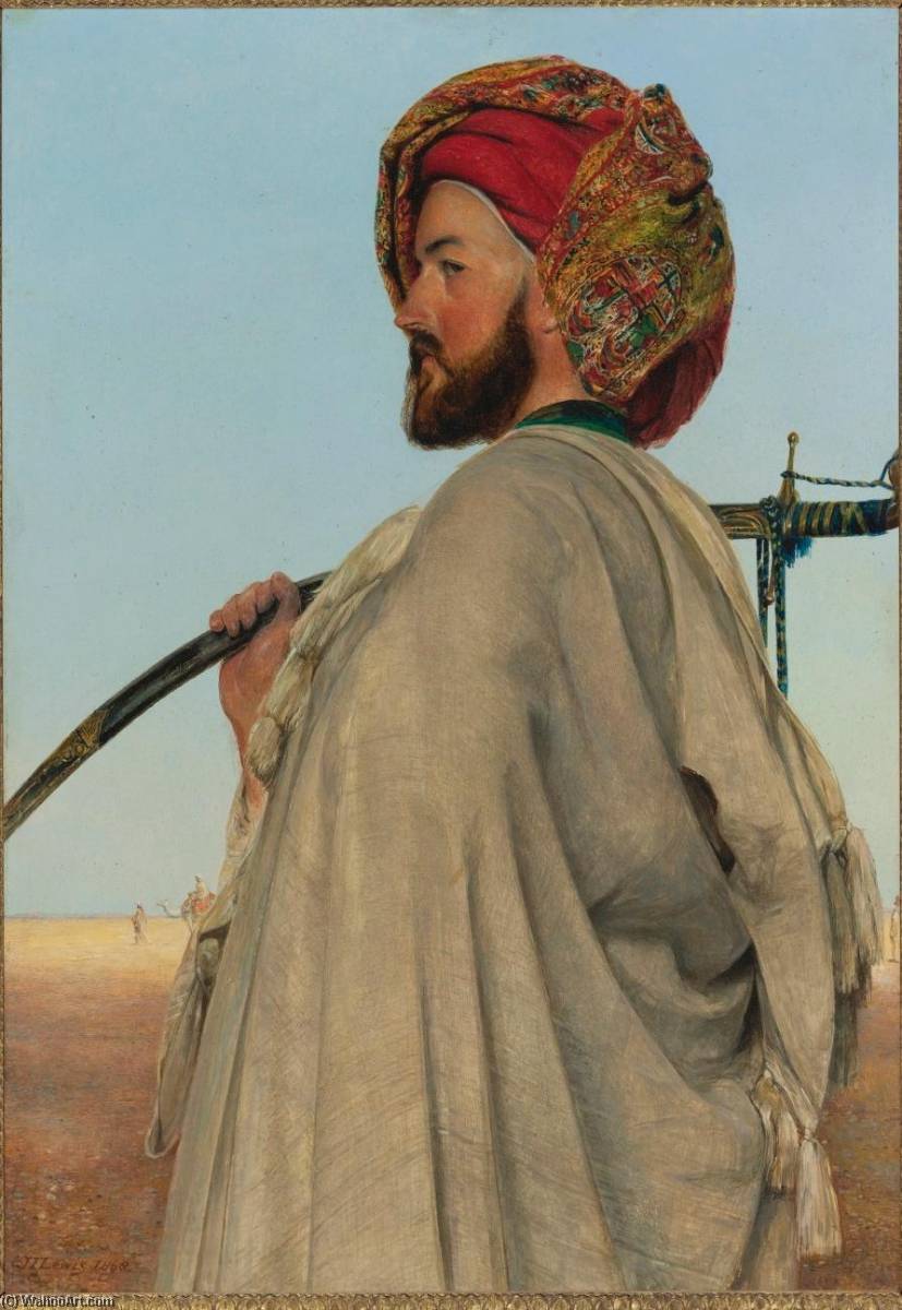 A Memlook Bay, Egypt — John Frederick Lewis