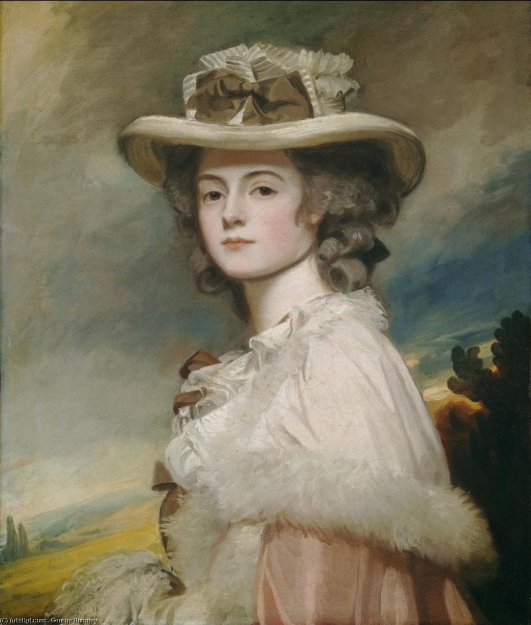 Mrs. Davies Davenport — George Romney
