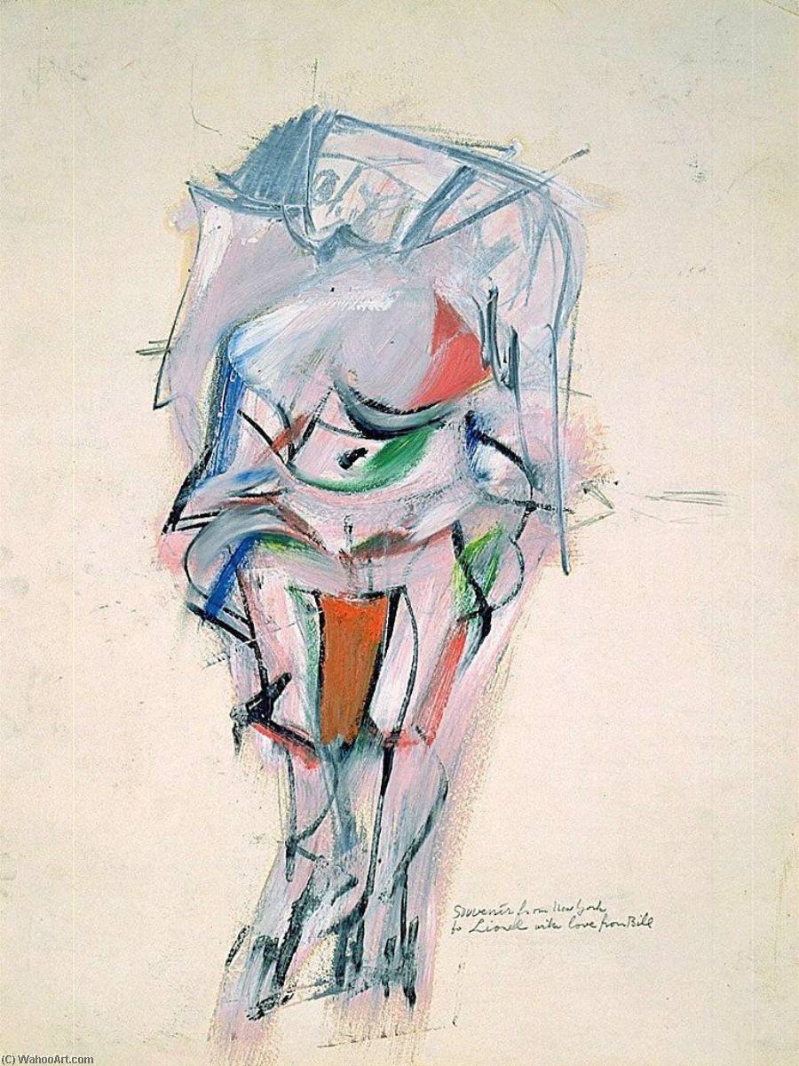 Frau — Willem De Kooning
