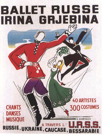 Russian Ballet Irina Grzhebina — Jury Annenkov