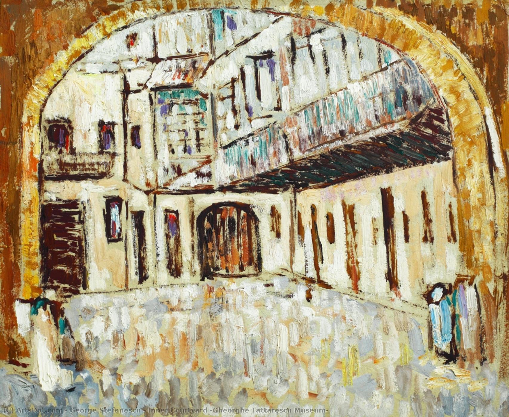 Inner Courtyard (gheorghe Tattarescu Museum) — George Stefanescu