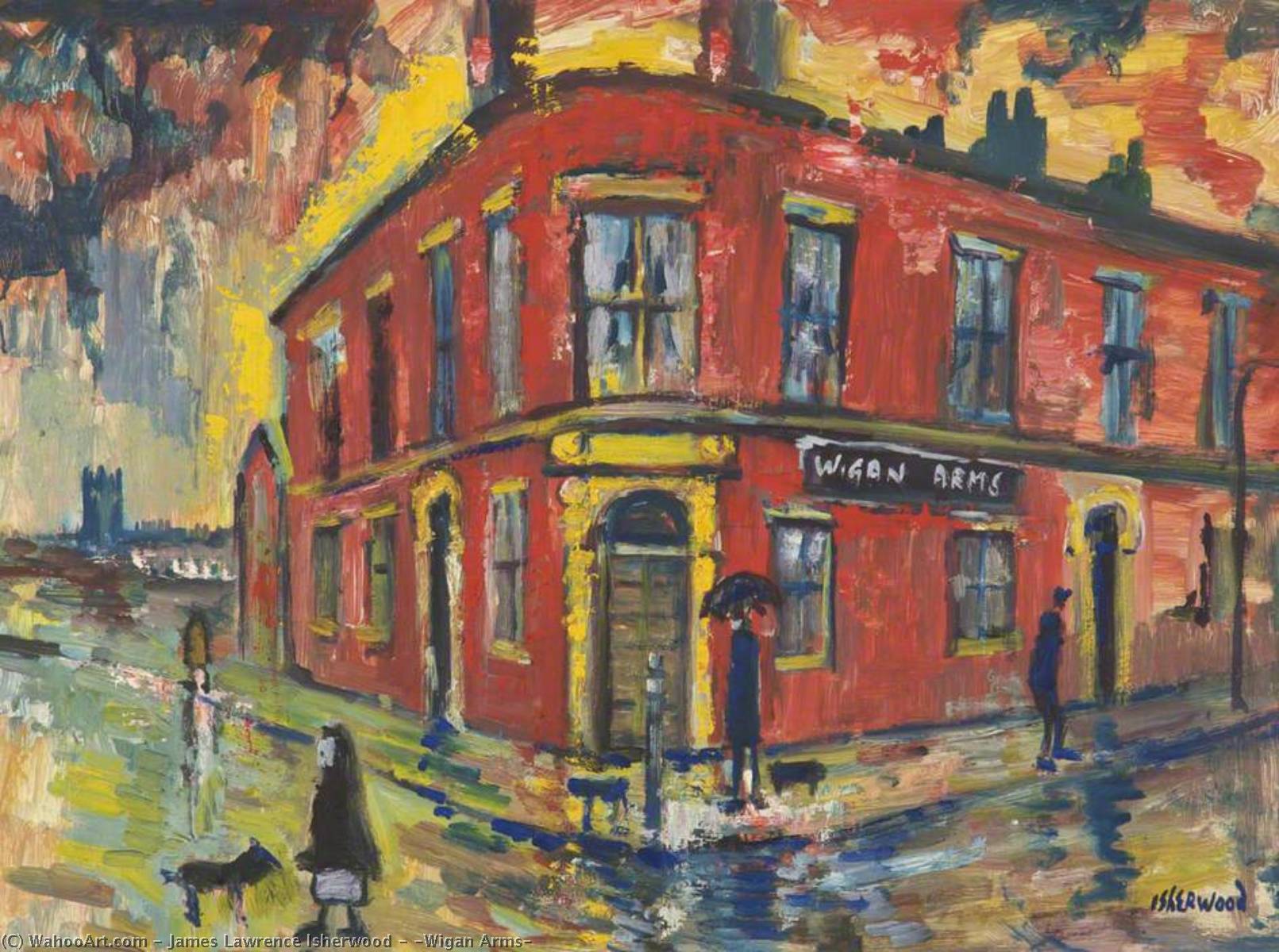 'wigan Arms' — James Lawrence Isherwood