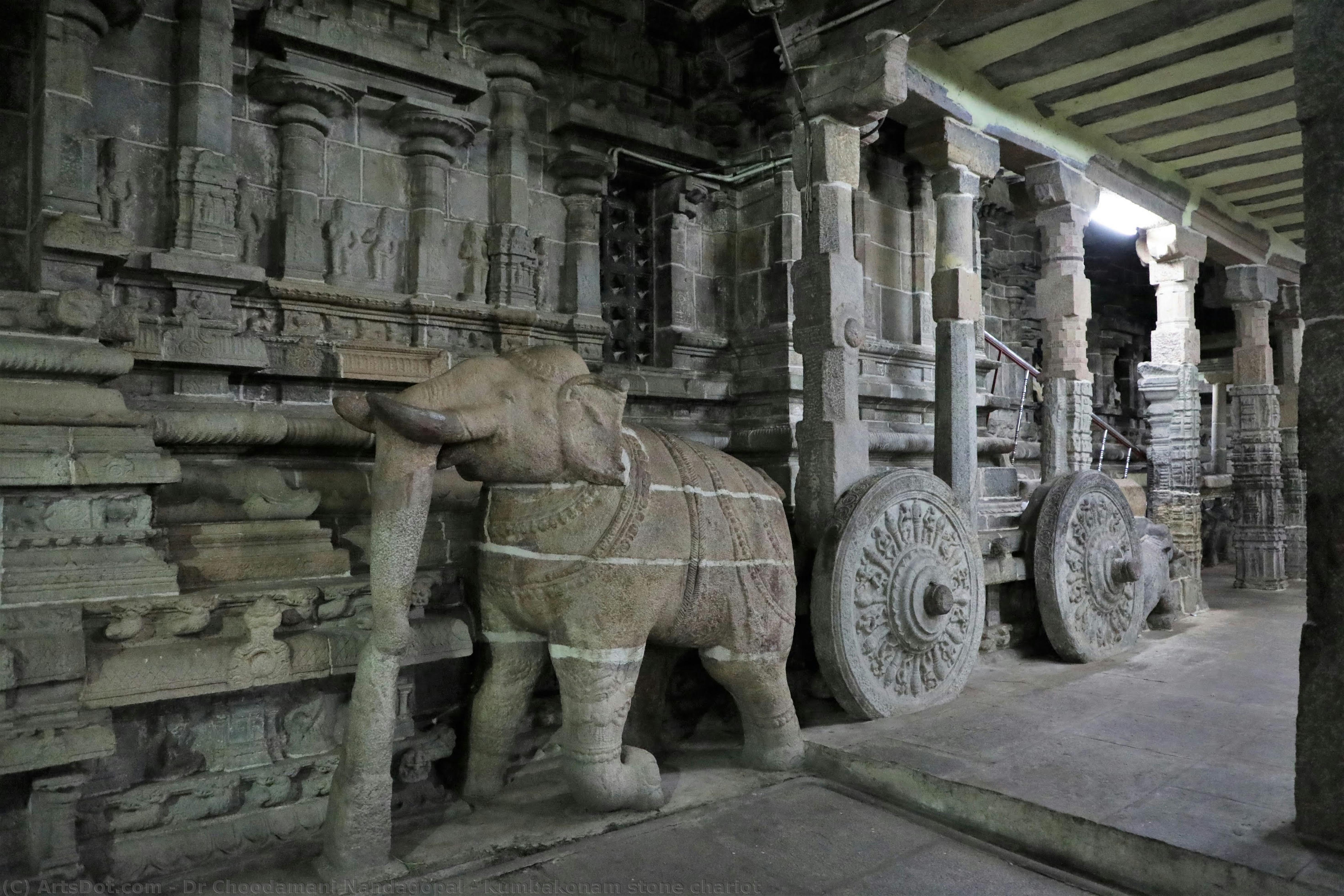 Kumbakonam Stone Chariot — Dr Choodamani Nandagopal