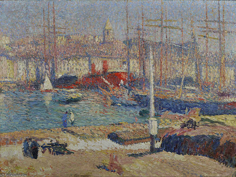Port De Marseilles — Henri Jean Guillaume Martin