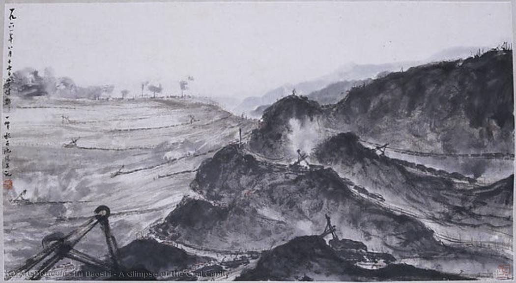 A Glimpse Of The Coal Capital — Fu Baoshi