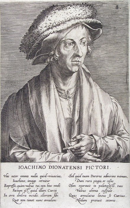 Portrait Of Joachim Patinir — Cornelis Cort
