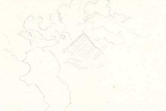 Sketch Of Mountain Landscape 10 — Nicholas Roerich