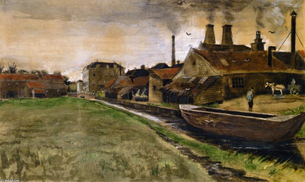 The Mill In The Hague — Vincent Van Gog