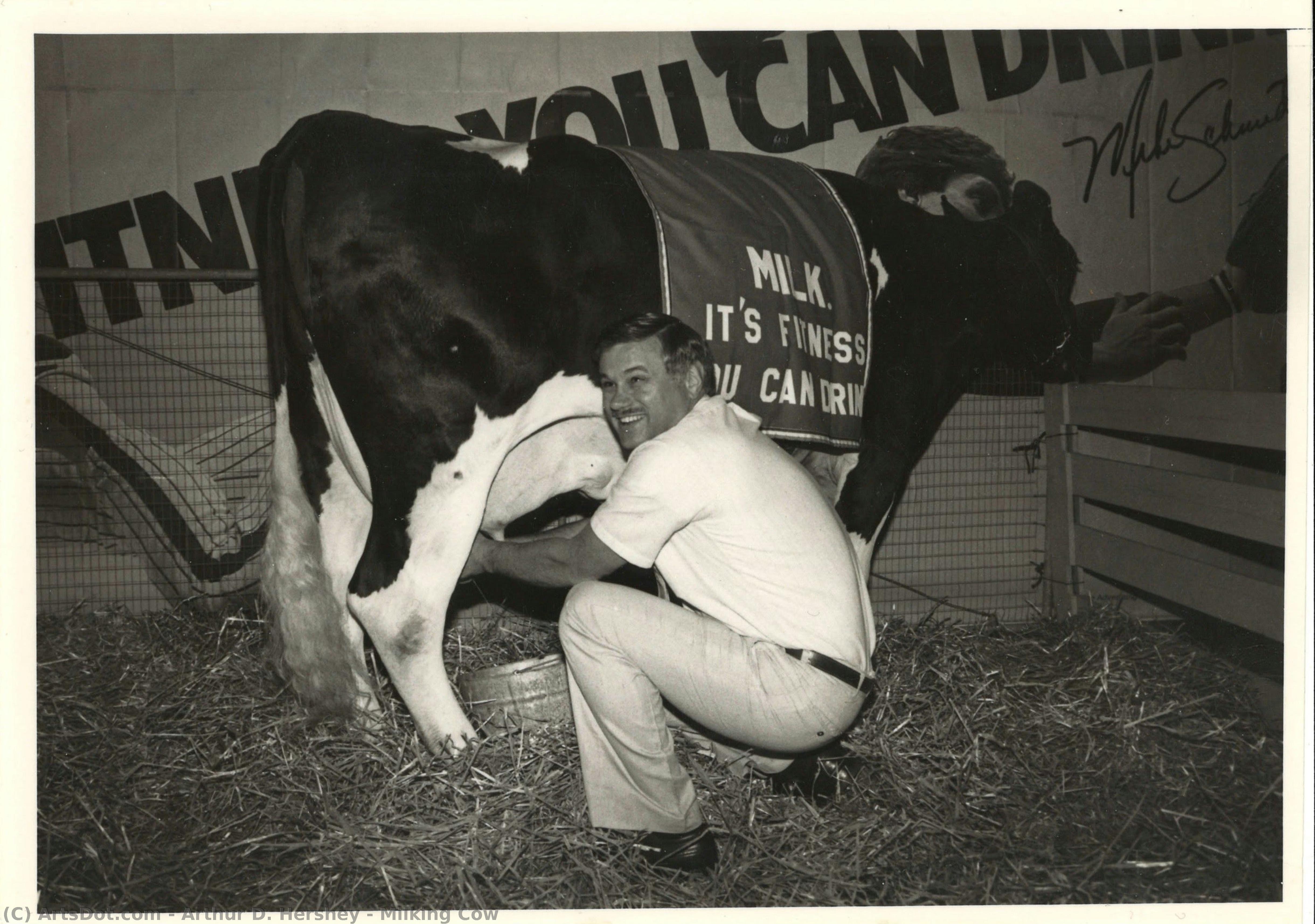 Milking Cow — Arthur D. Hershey