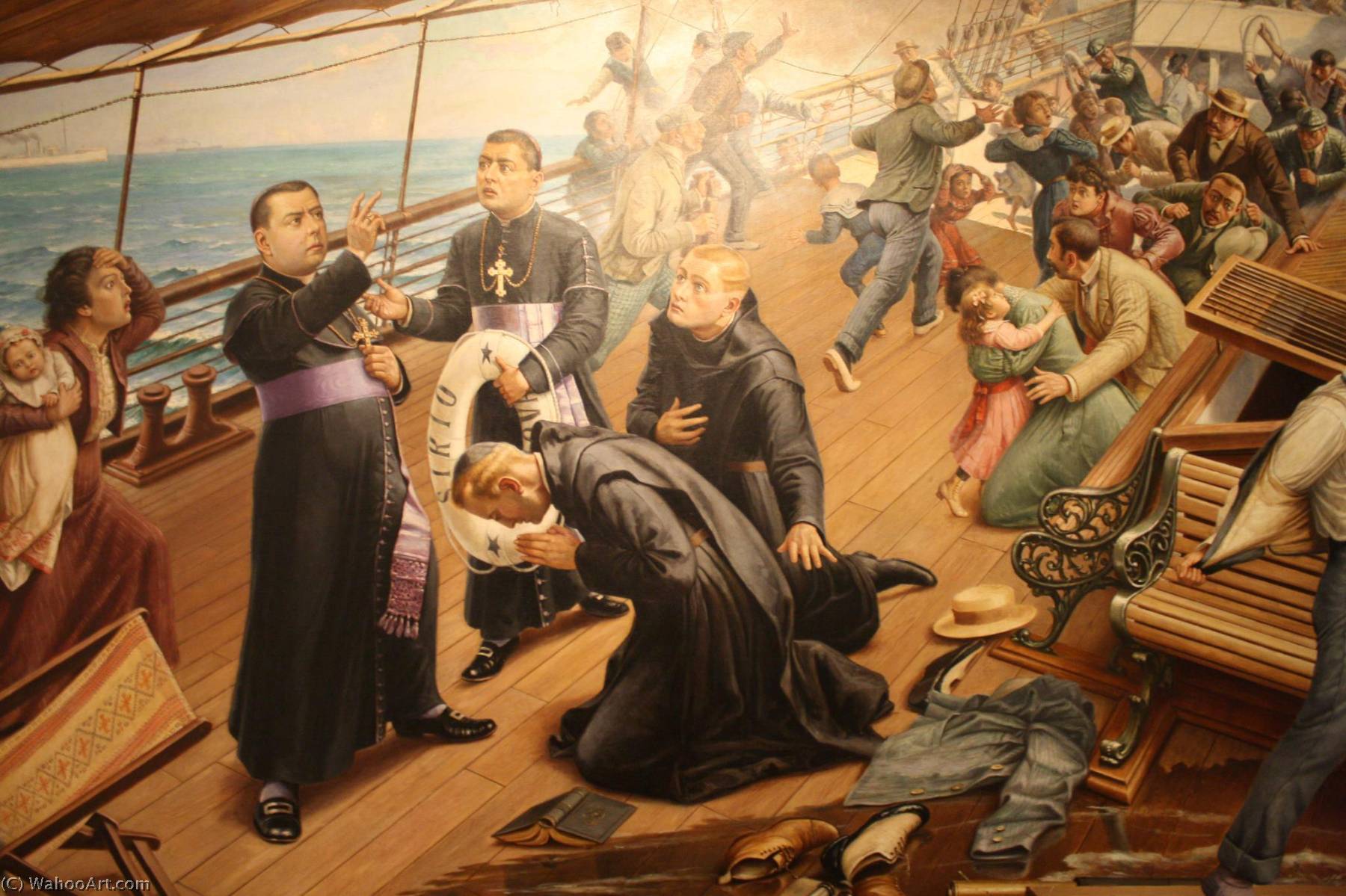 English Wreck Of The Sírio Português Naufrágio Do Sírio — Benedito Calixto