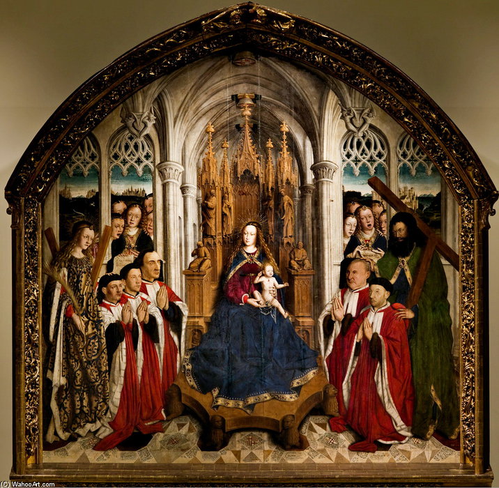 Virgin Of The Consellers — Lluís Dalmau