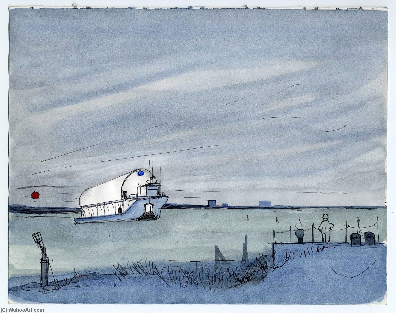 Barge Approaching — Theodore Hancock