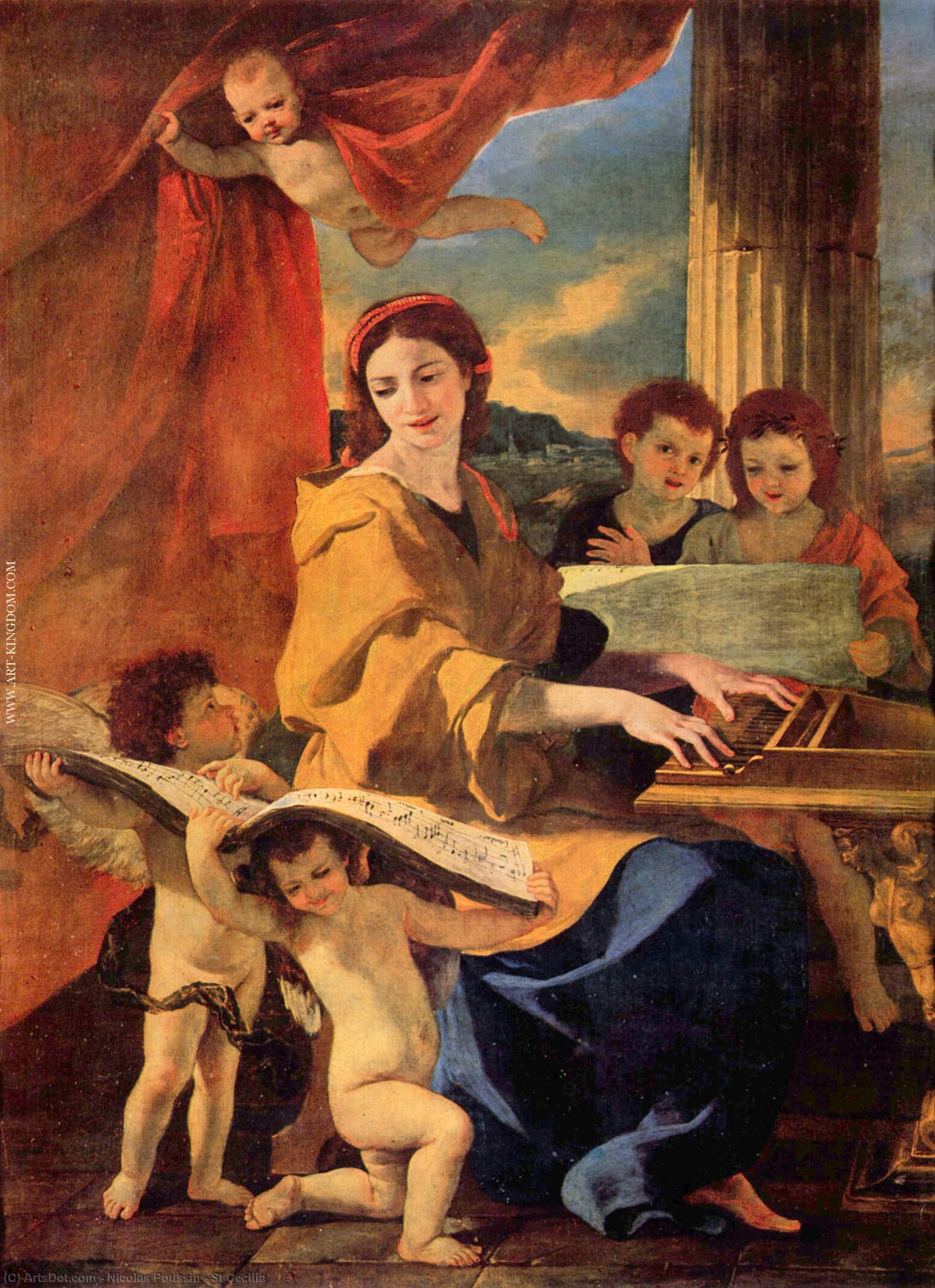 Sveta Cecilija — Никола Пусен