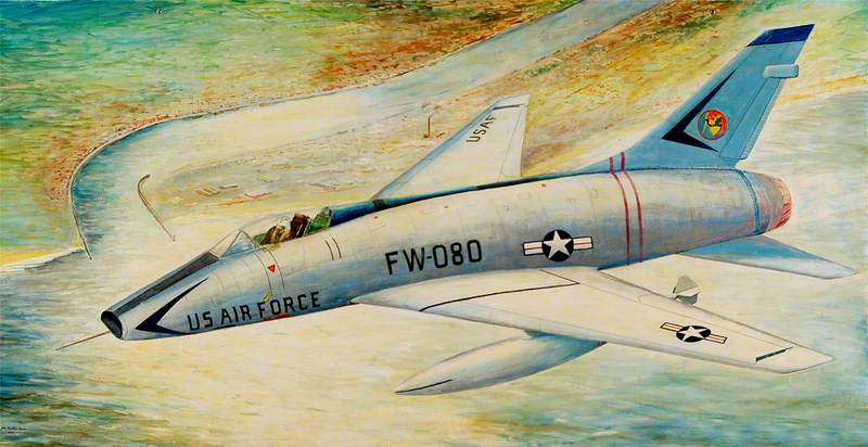 North American F 100 Super Sabre — John Constable Reeve