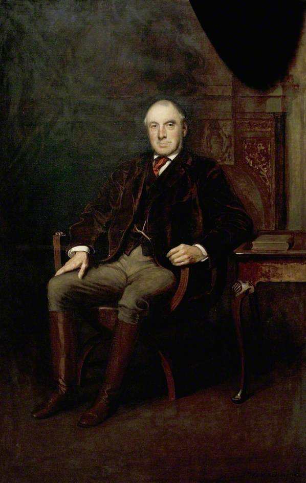 Sydney Pierrepont (1826–1900), 3rd Earl Manvers — Daniel Albert Wehrschmidt