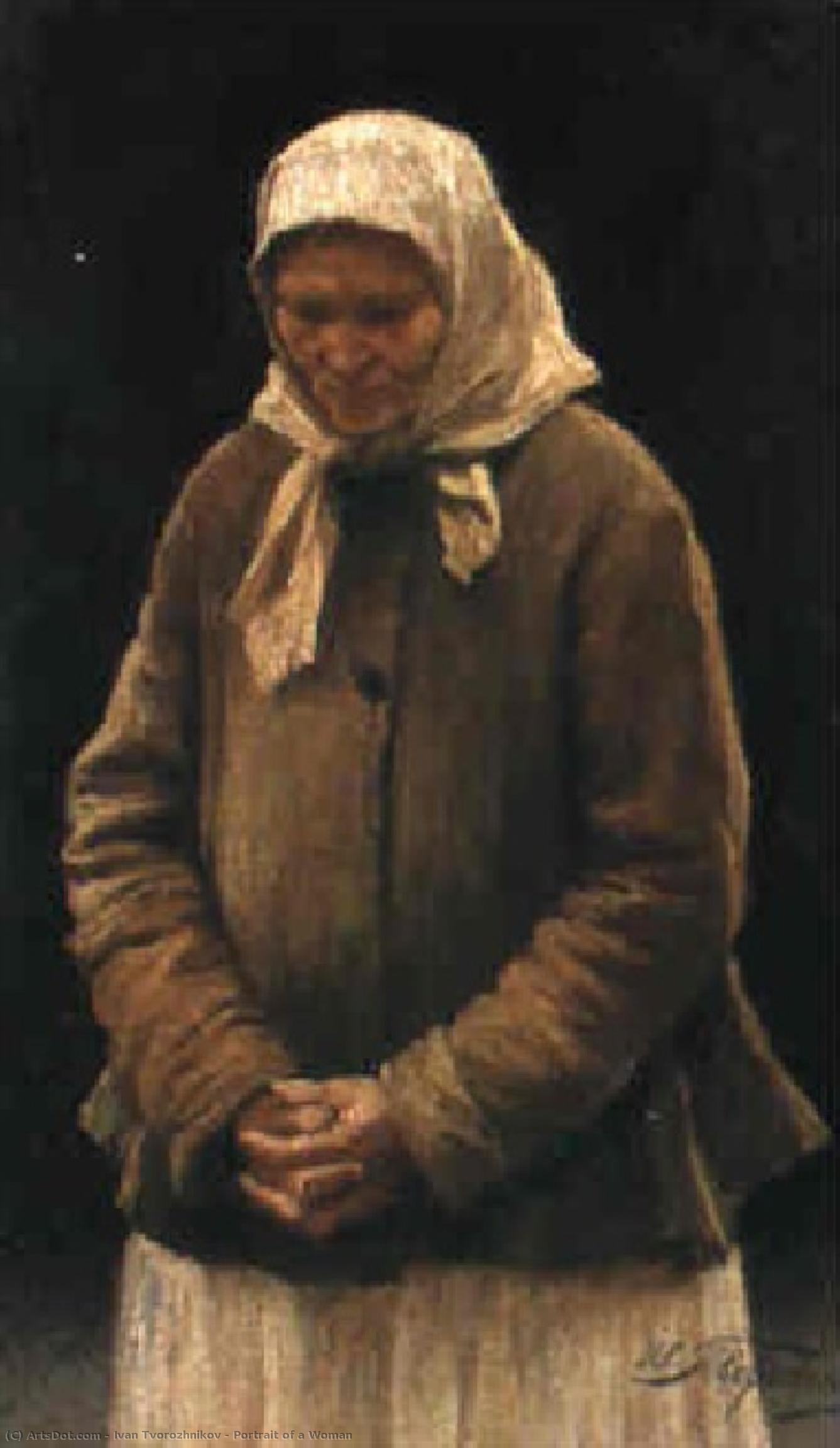 Portrait Of A Woman — Ivan Tvorozhnikov