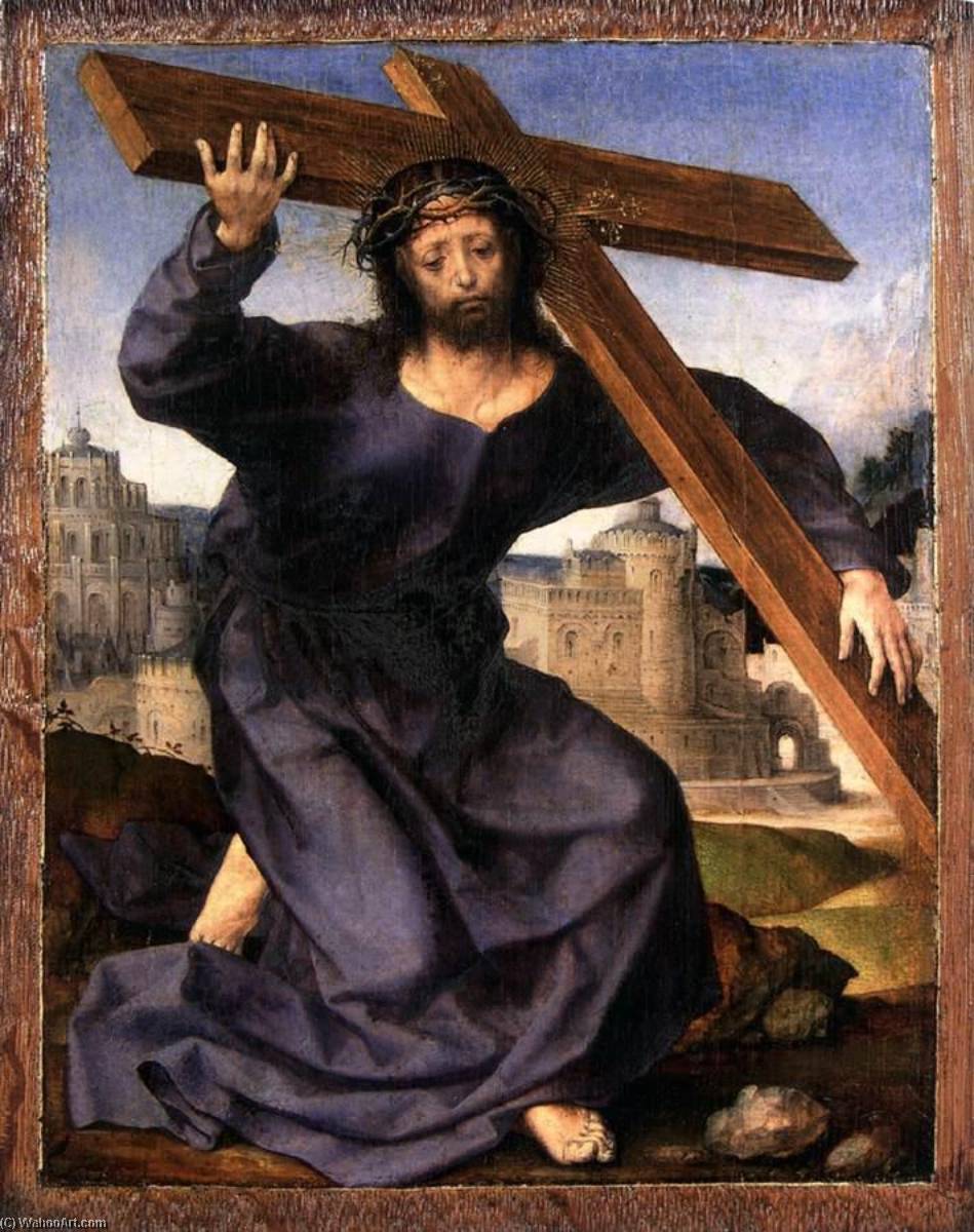 Christ Carrying The Cross — Jan Gossart