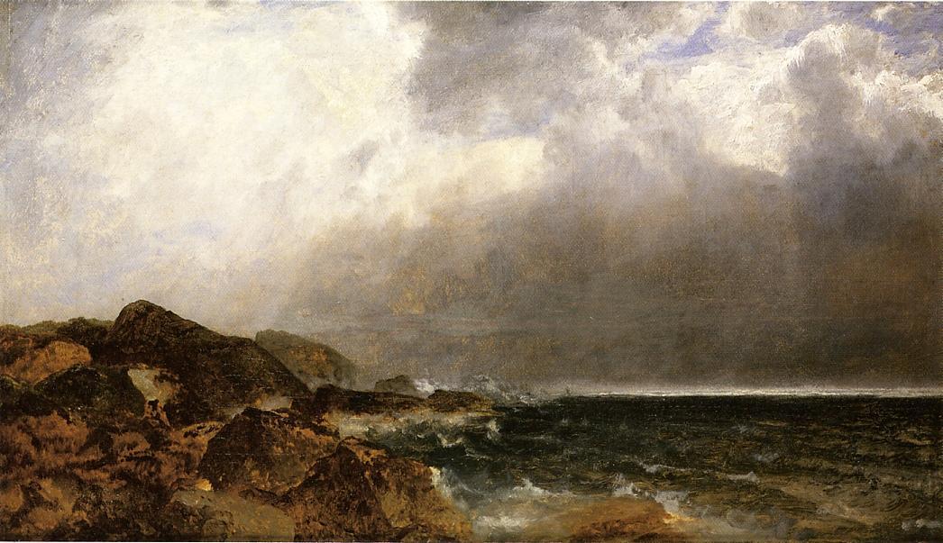 Point Of Rocks, Newport — John Frederick Kensett