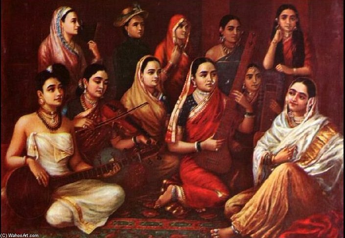 Galaxy Of Musicians — Raja Ravi Varma