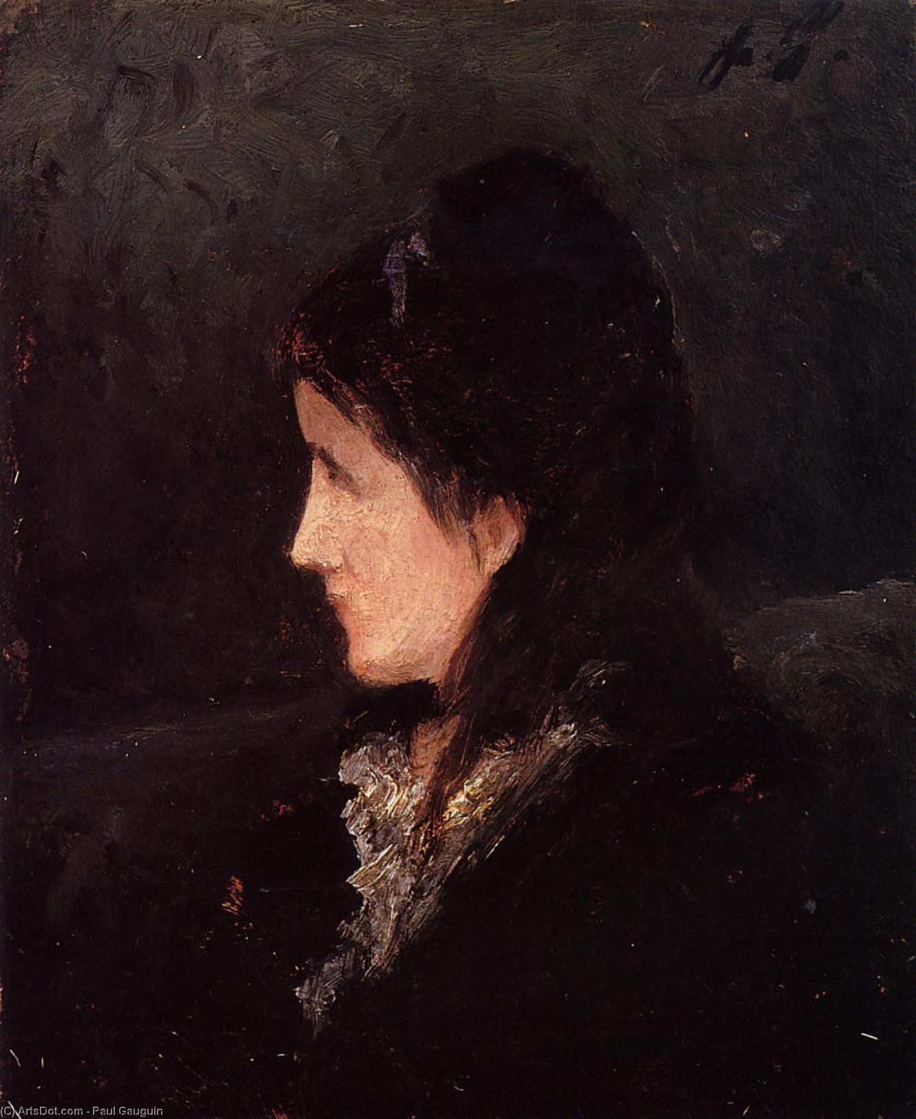 Retrato De Ingeborg Thaulow — Eugène Henri Paul Gauguin