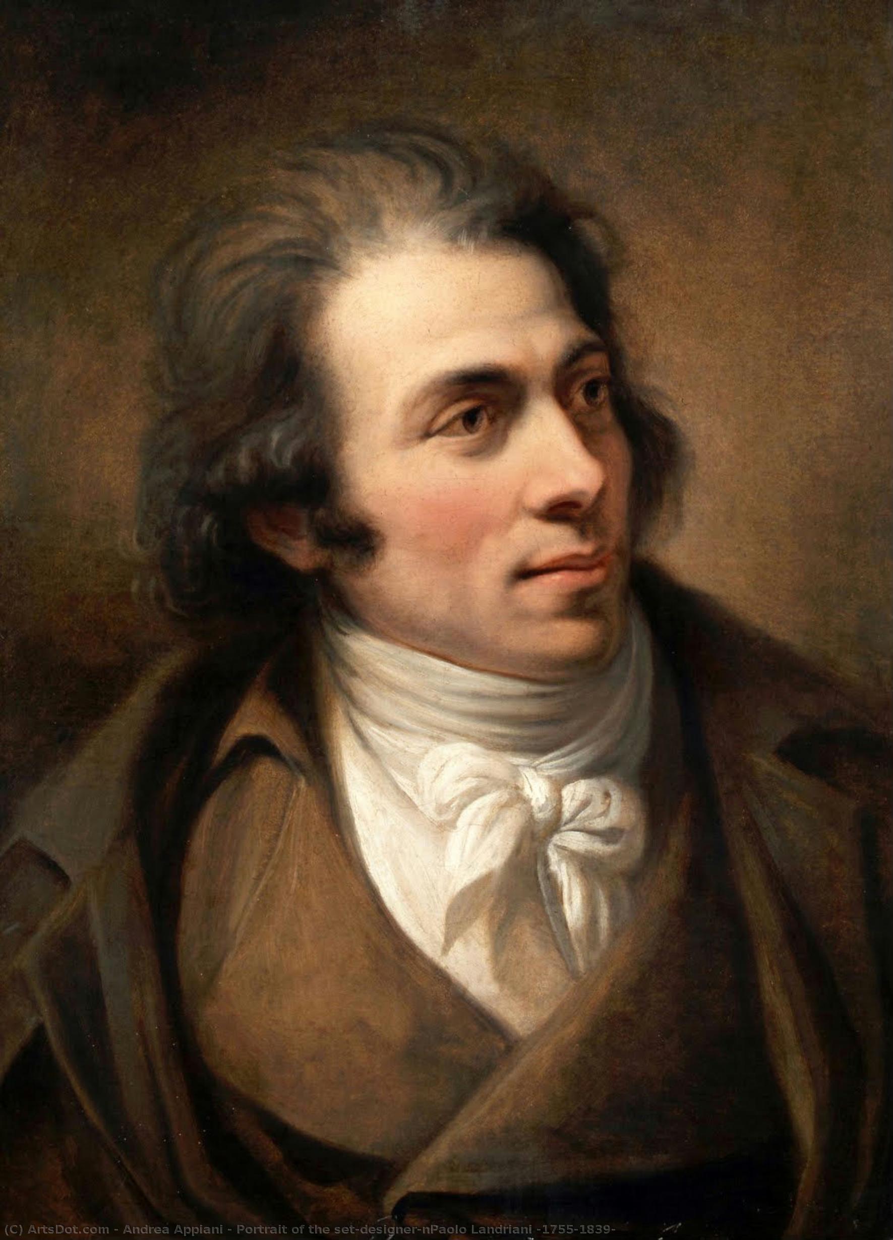 Portrait Of The Set-designer\npaolo Landriani (1755-1839) — Andrea Apijani