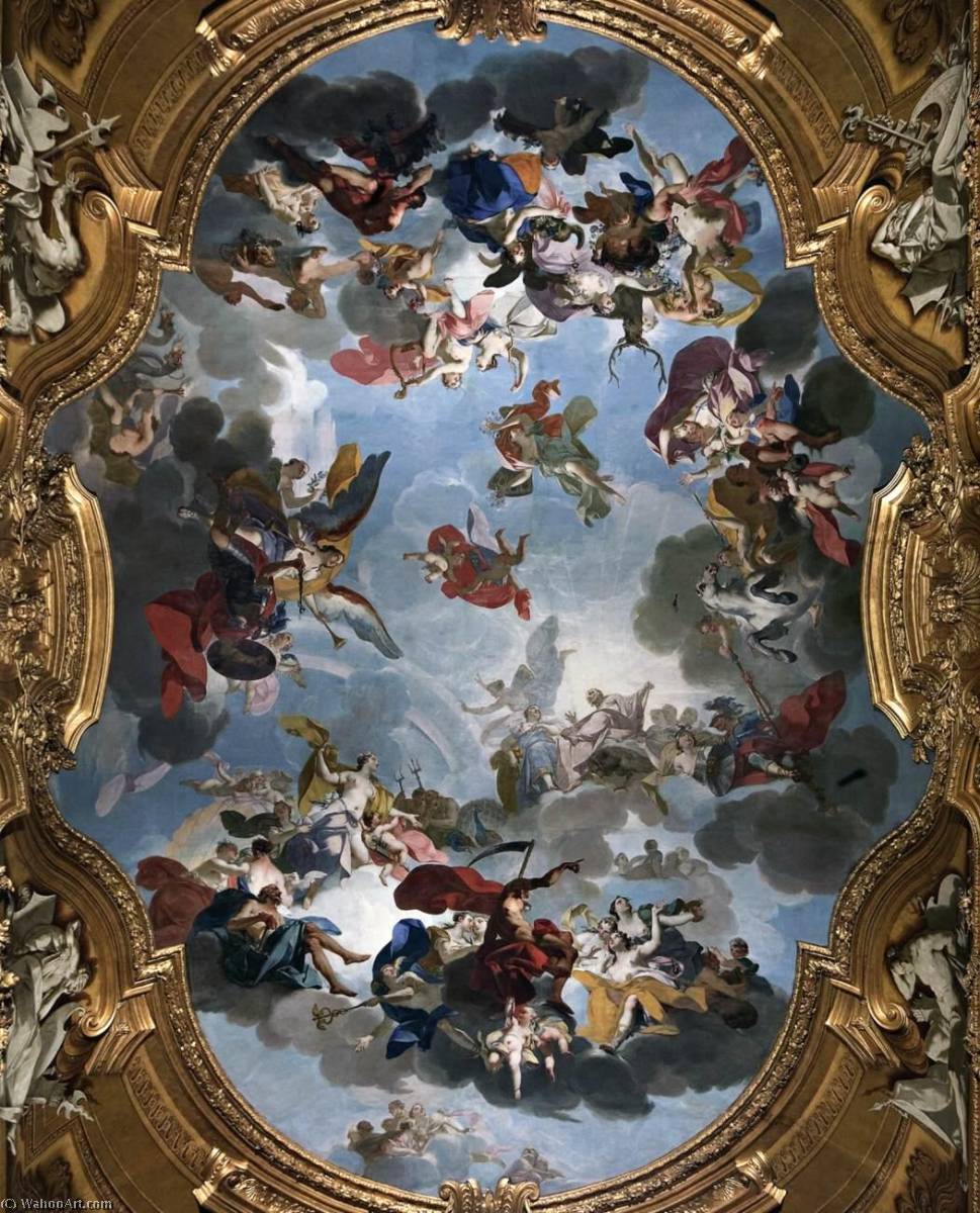 Aeneas Legend Aeneas Begs Jupiter For Mercy For The Troyans — Claudio Francesco Beaumont