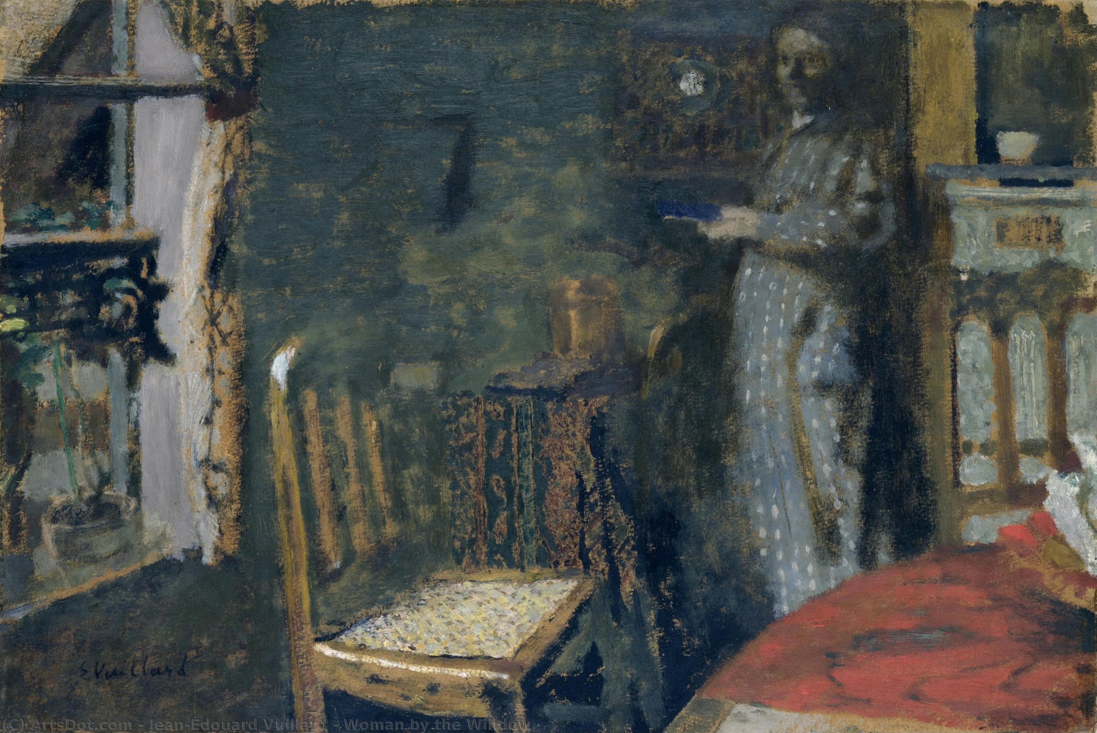 Woman By The Window — Jean-édouard Vuillard