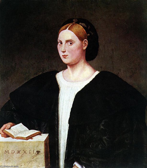 Portrait Of A Woman — Bernardino Licinio