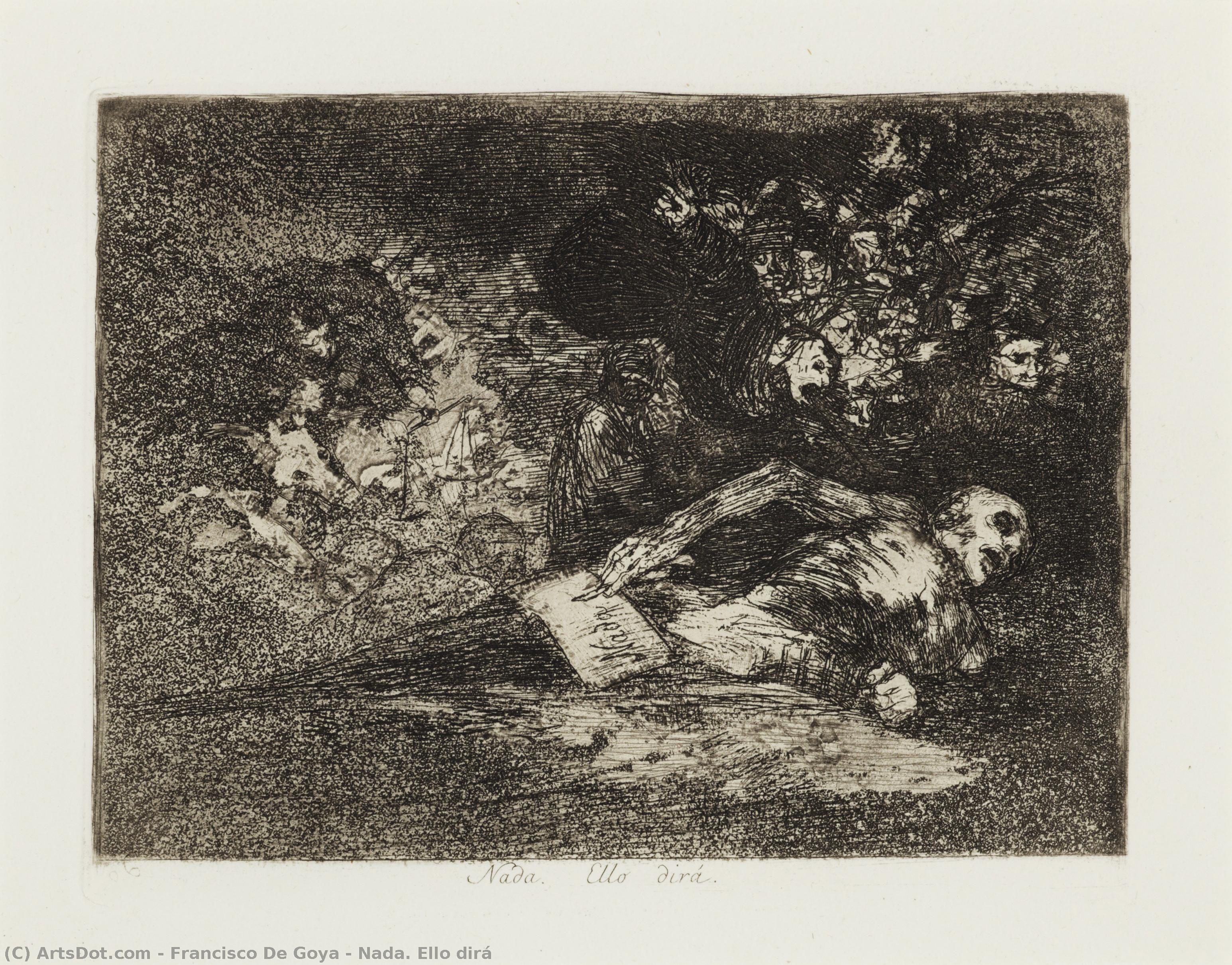 Nada. Ello Dirá — Francisco José De Goya Y Lucientes