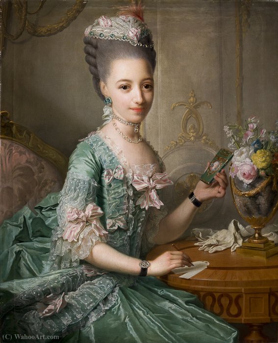 Princess Sophie Friederike — Georg David Matthieu