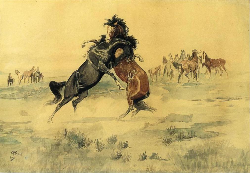 The Challenge — Charles Marion Russell