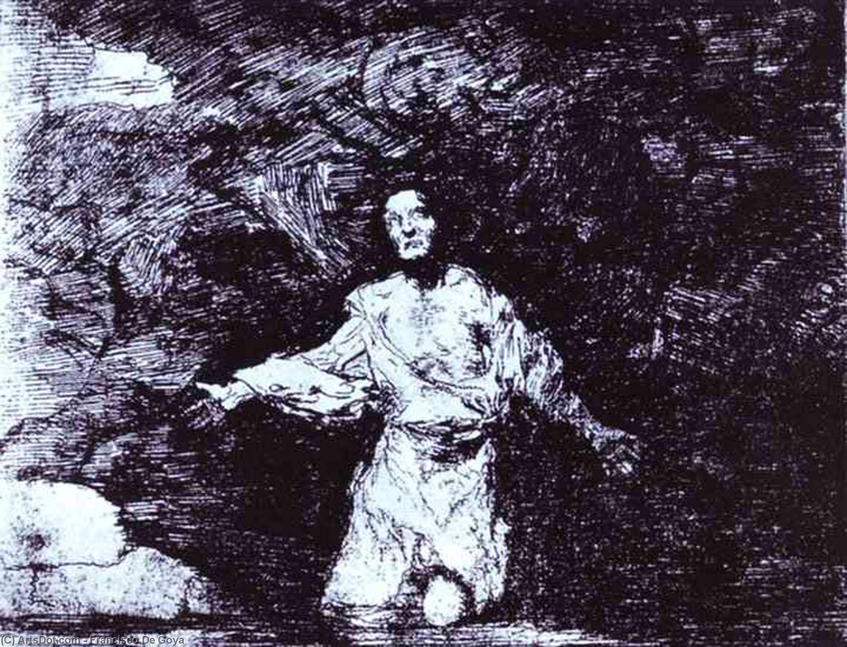 Desastre De La Guerra (disasters Of War) Tristes Presentimientos Do Lo Que Ba De Ac — Francisco José De Goya Y Lucientes