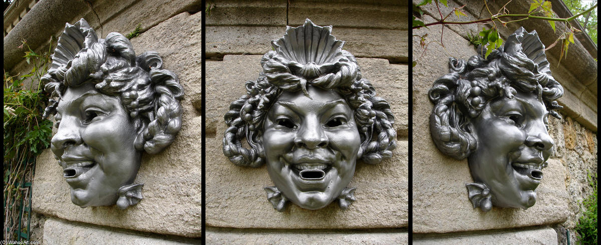 Three Views Of A Mask — Auguste Rodin