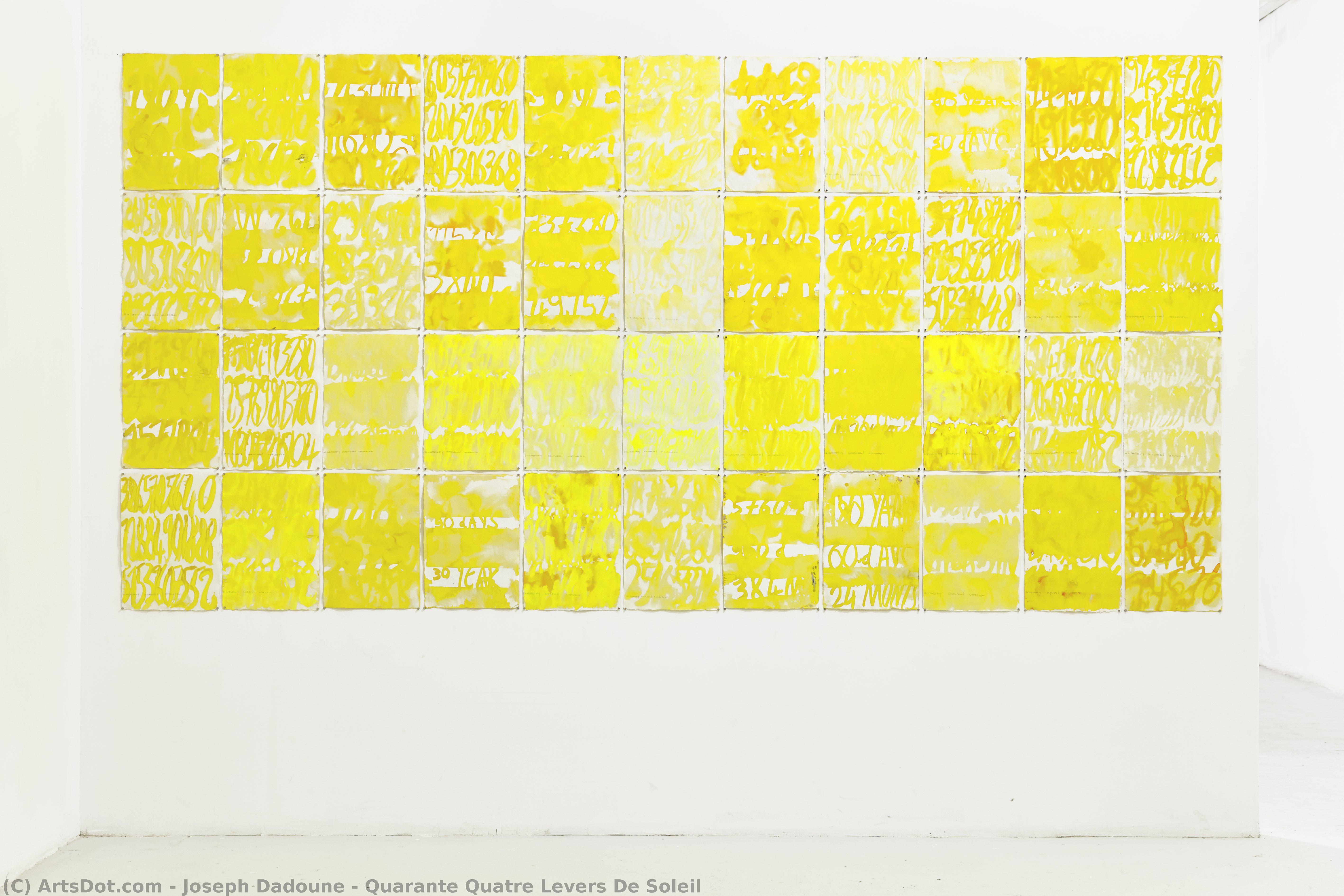 Quarante Quatre Levers De Soleil — Joseph Dadoune