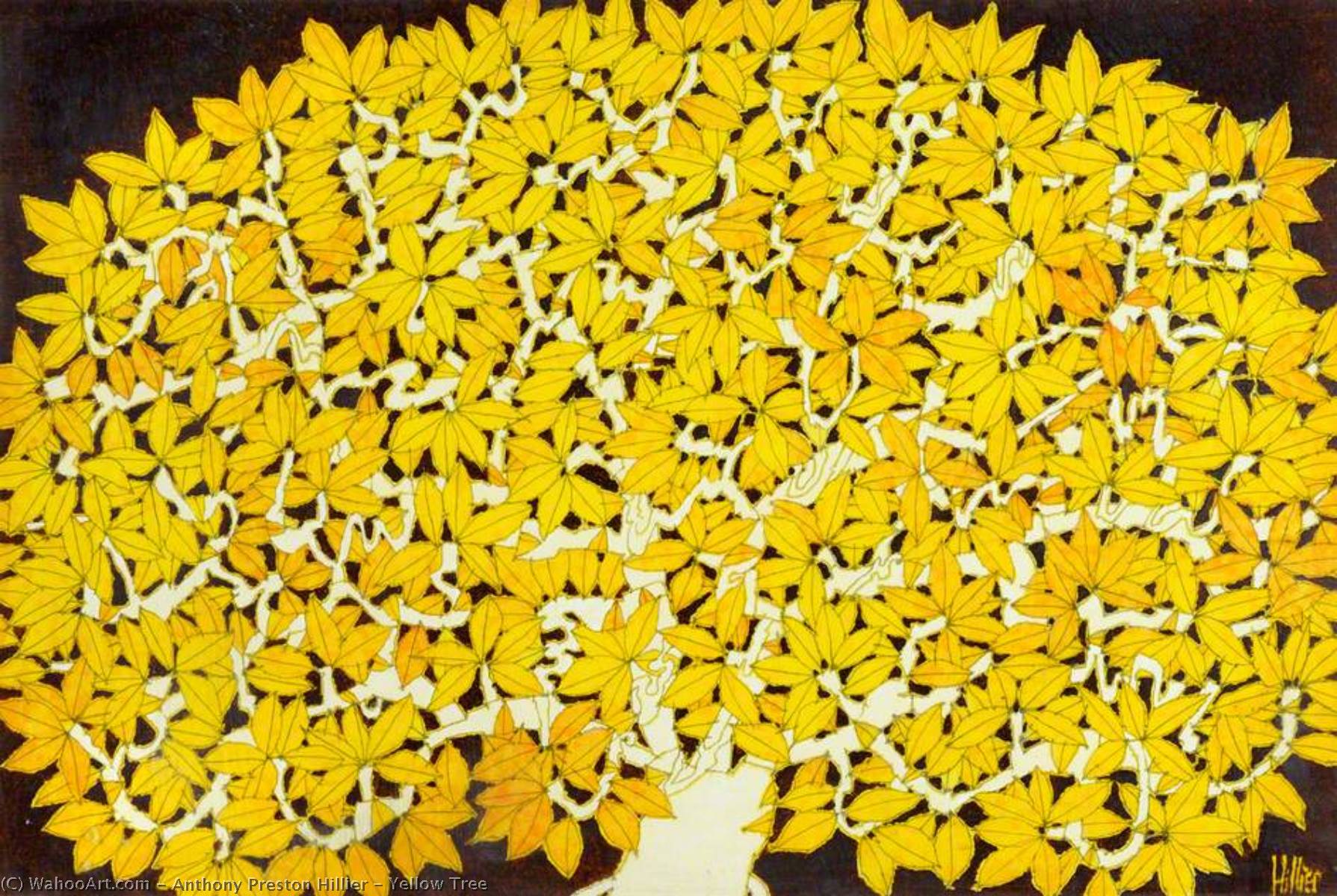 Yellow Tree — Anthony Preston Hillier