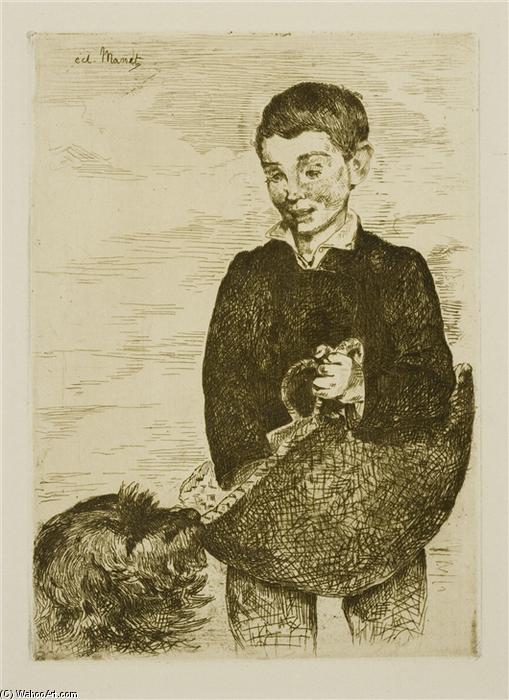 Der Junge Mit Dem Hund — Édouard Manet