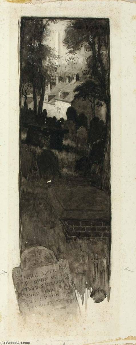 Graveyard Scene — Эрнест Клиффорд Пейзото